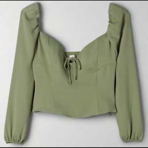 ARITZIA WILFRED NOVELLA BLOUSE